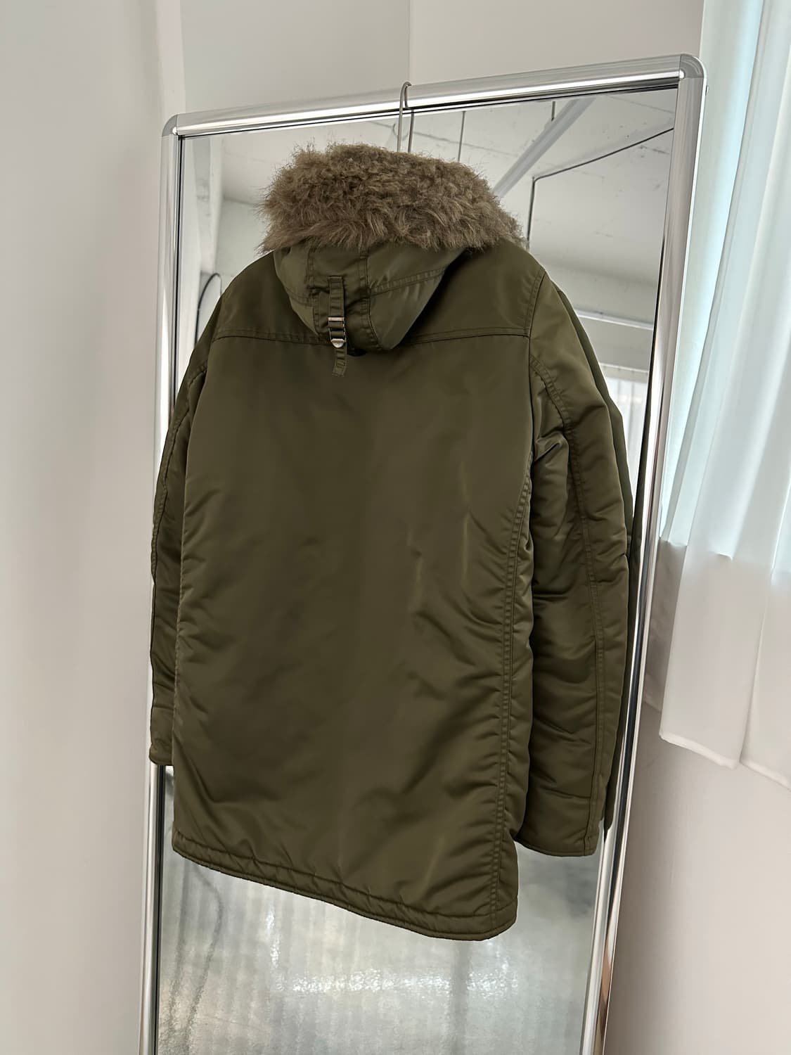 히스테릭글래머 N-3B 퍼 트리밍 프리마로프트 자켓 항공 점퍼 패딩 파카 상품이미지2