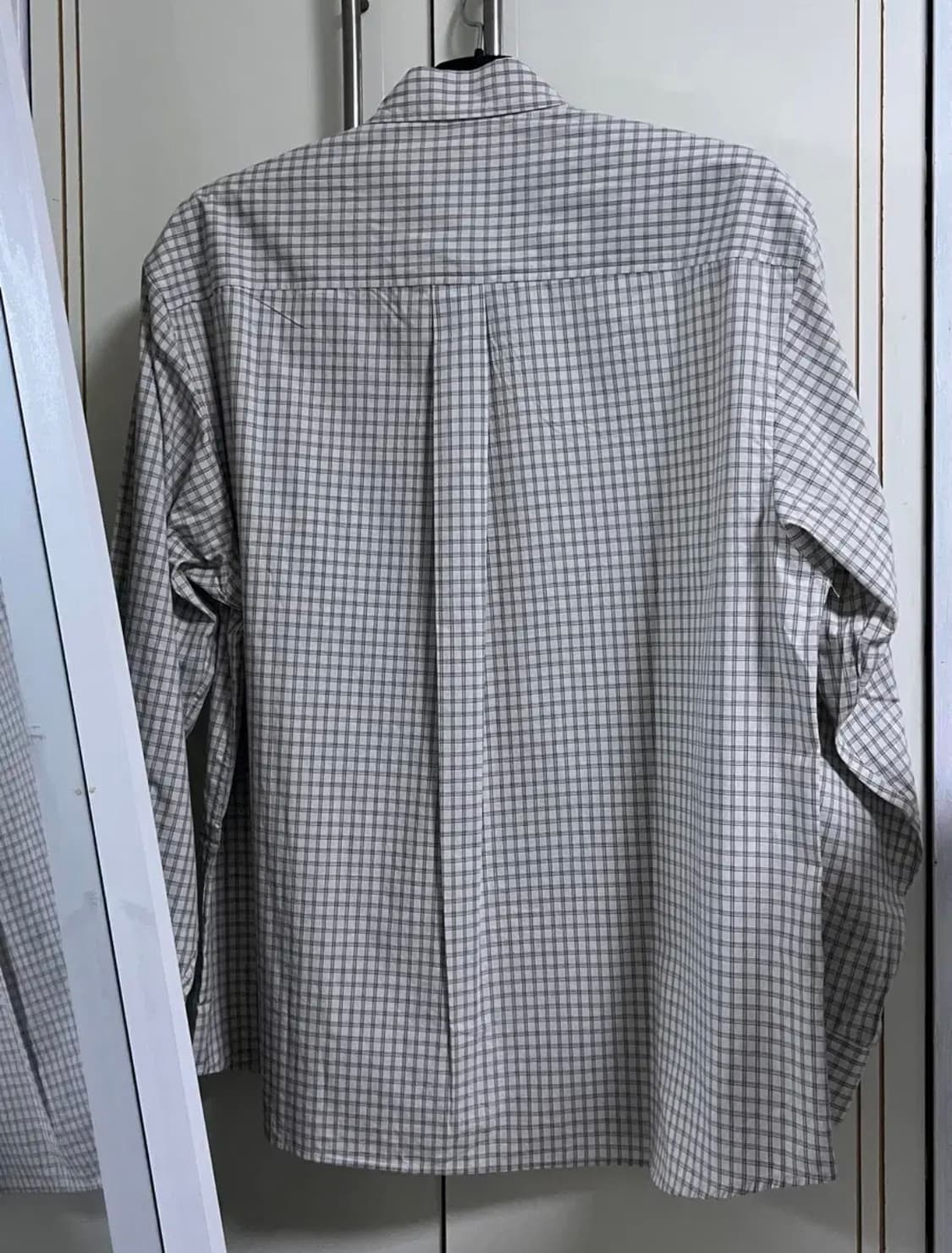 파세르 셔츠 daily check shirts ivory m사이즈 상품이미지3