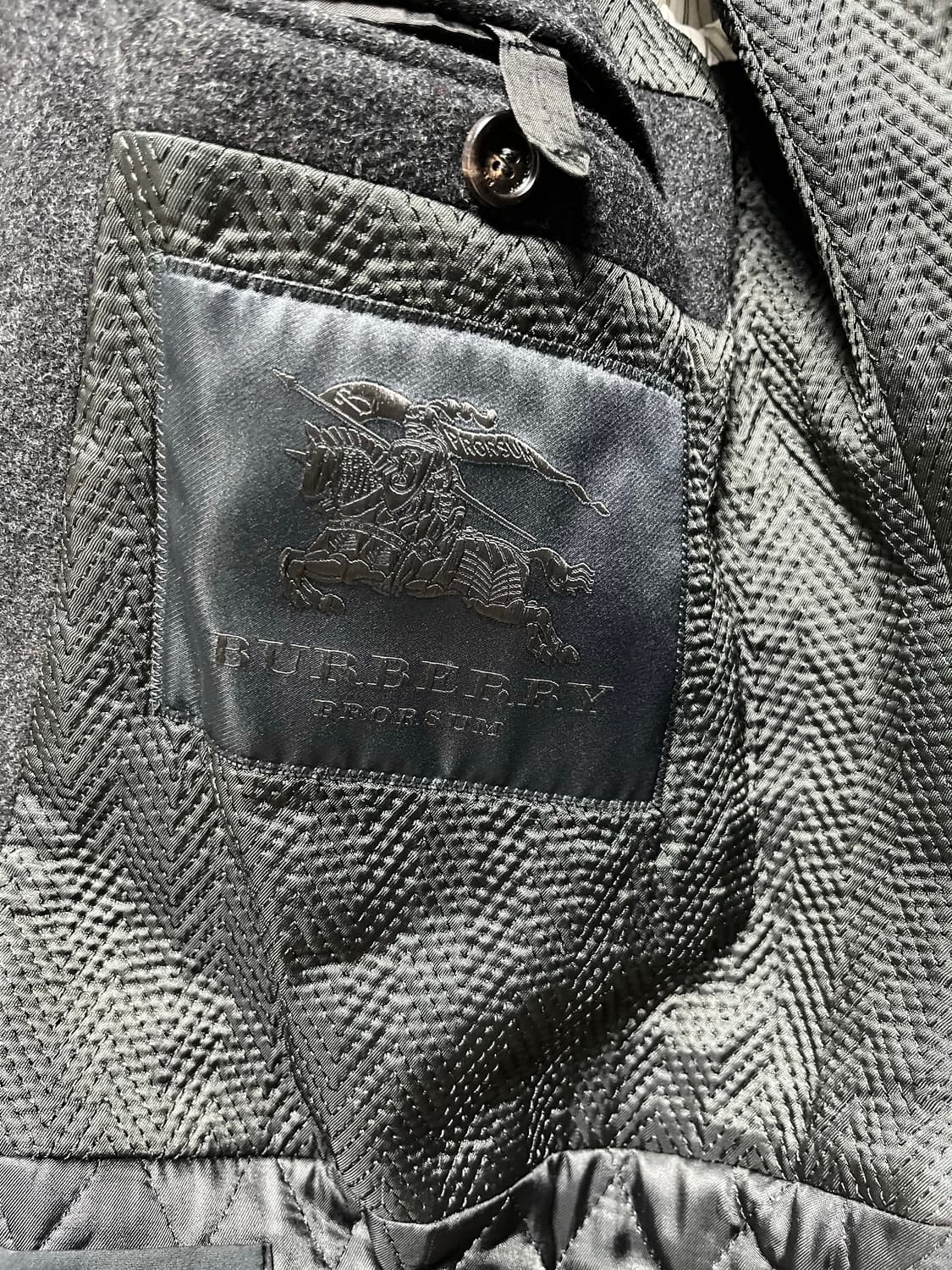 버버리 프로섬 더블 코트 46 사이즈 상품이미지4