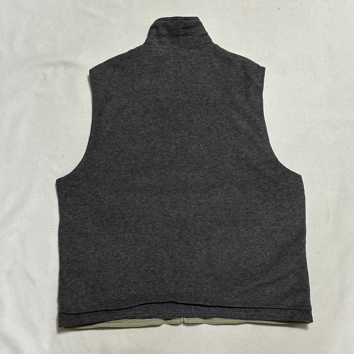 100 노스페이스 그레이 플리스 리버시블 베스트 상품이미지5