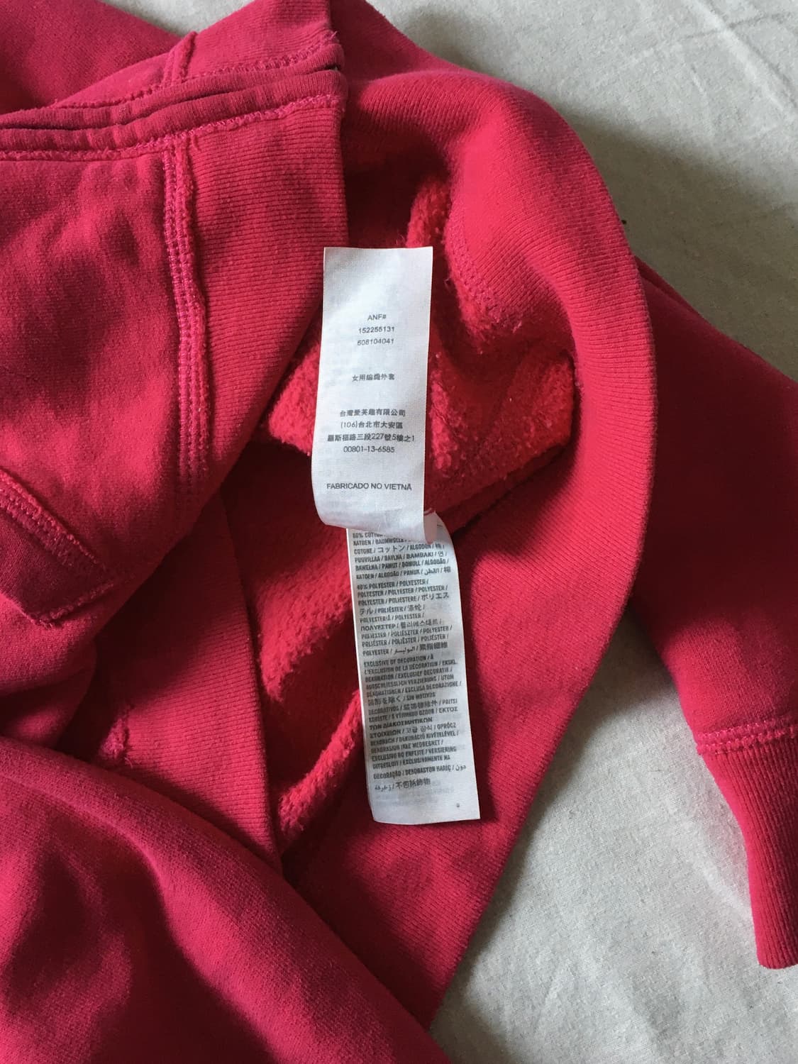 아베크롬비 자수패치 후드집업 상품이미지6