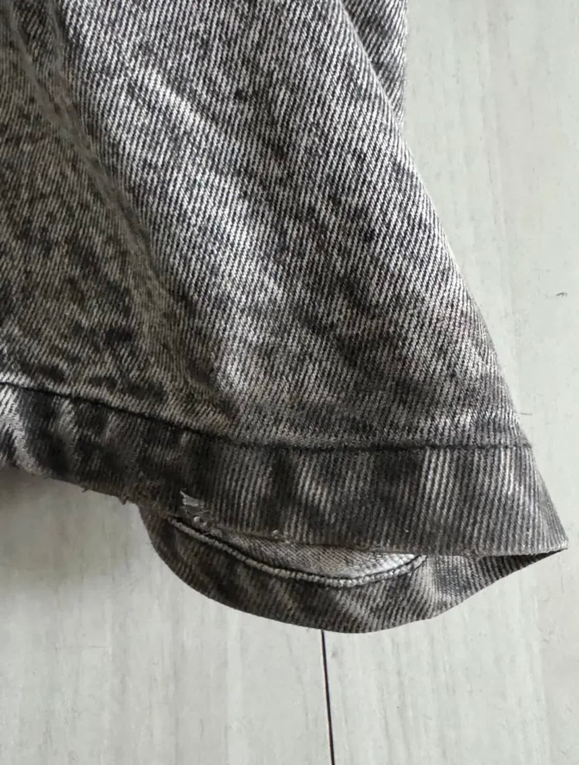 폰더럴 스모크드 플레어 데님 상품이미지4