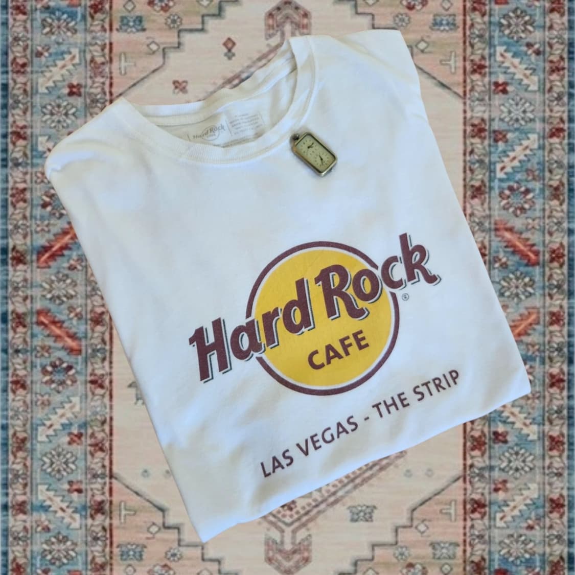 Hard Rock Cafe 정품 화이트 프린팅 티셔츠 XL 상품이미지3