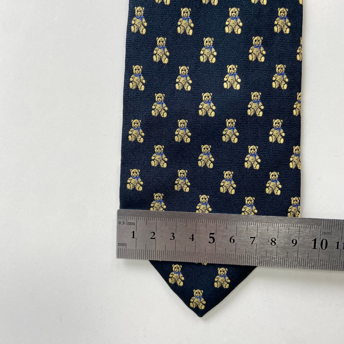 Tanimura 곰돌이 실크 넥타이 상품이미지8
