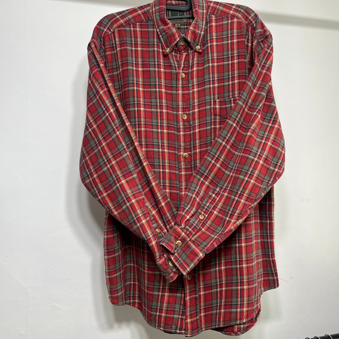 90s HEAVY COTTON FLANNEL 헤비코튼 플란넬 셔츠 상품이미지3