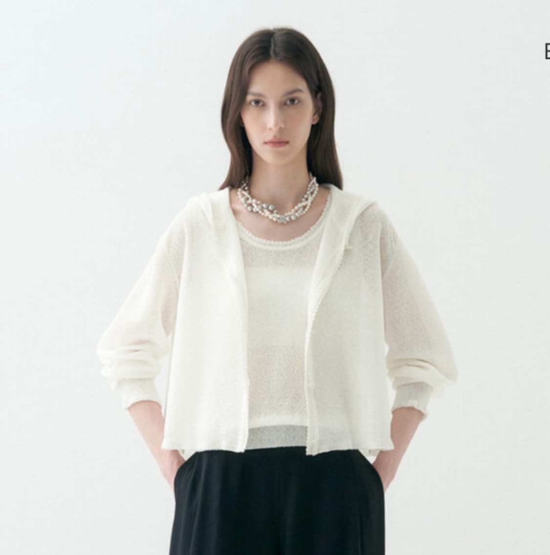 26 신상(새상품)랑방 후드 가디건 타임 마인 상품이미지1