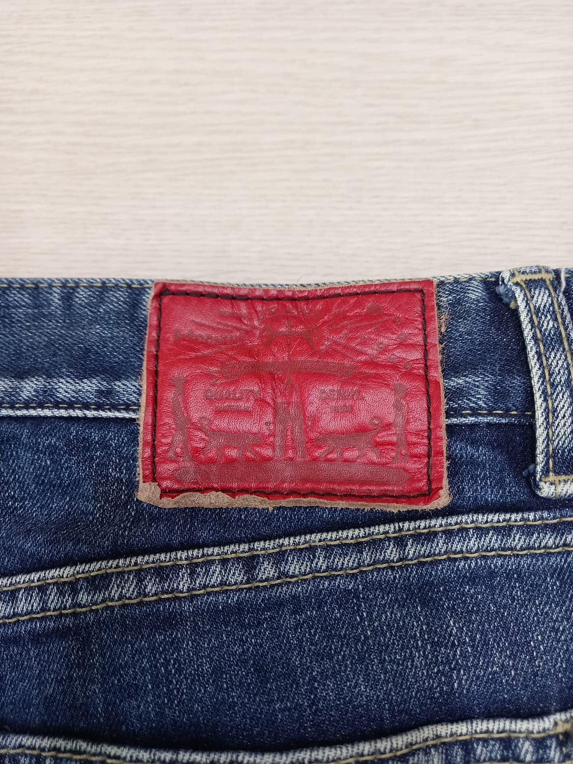 33 Mod9 Kor Mod4 워싱 스판 슬림일자진 33-433 상품이미지5