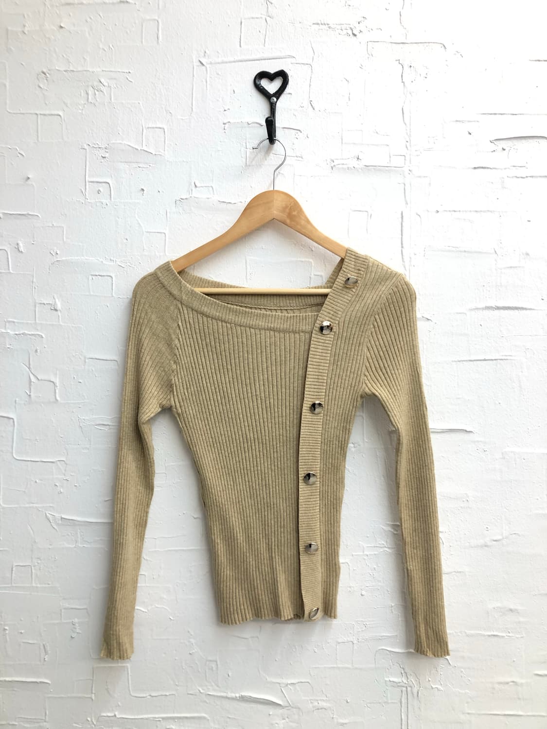 gold buttons knit 상품이미지4