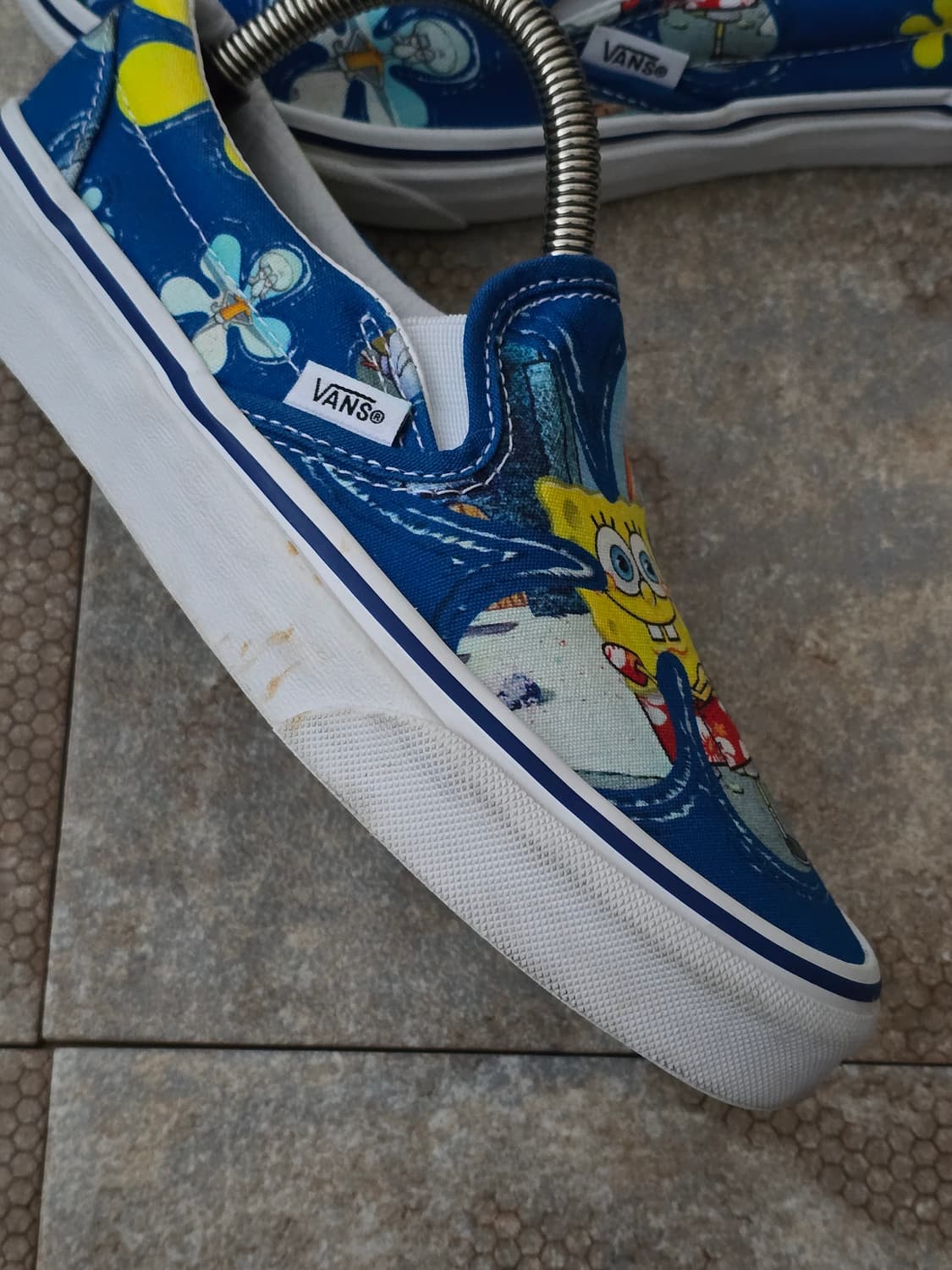 (225)반스 스폰지밥 클래식 슬립온 알로하밥 상품이미지8