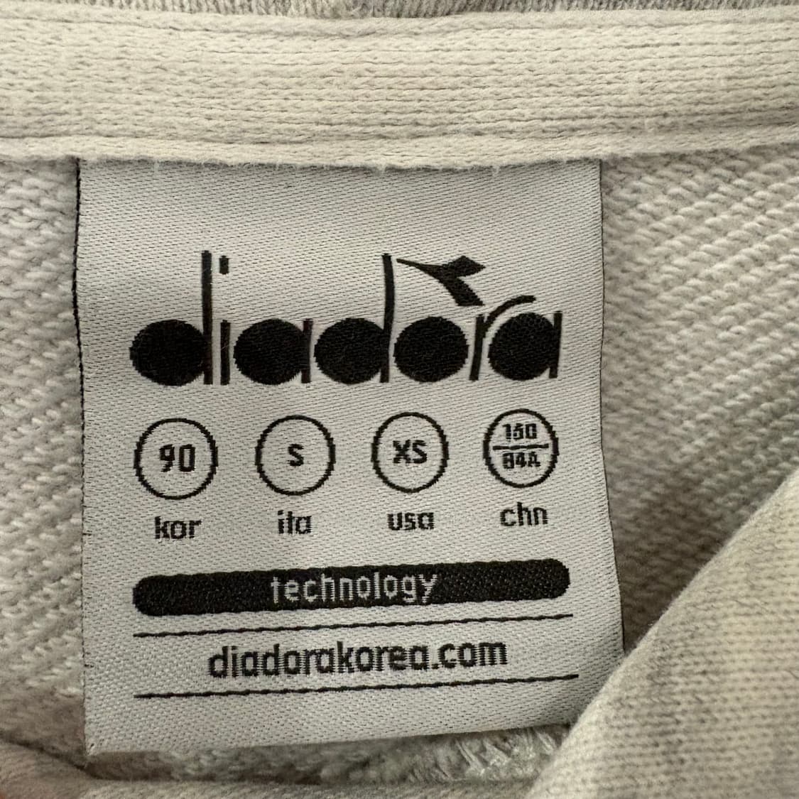 디아도라 후드티 라이트 그레이 90 상품이미지6