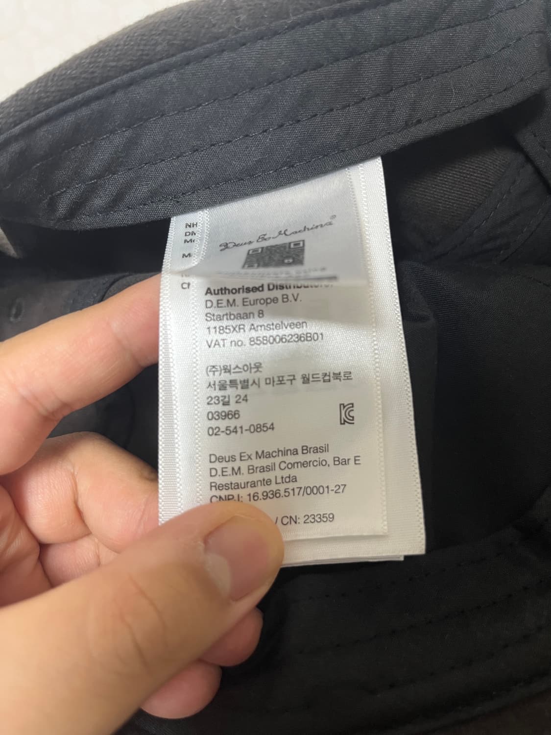 데우스엑스마키나 볼캡 캠프캡 상품이미지5