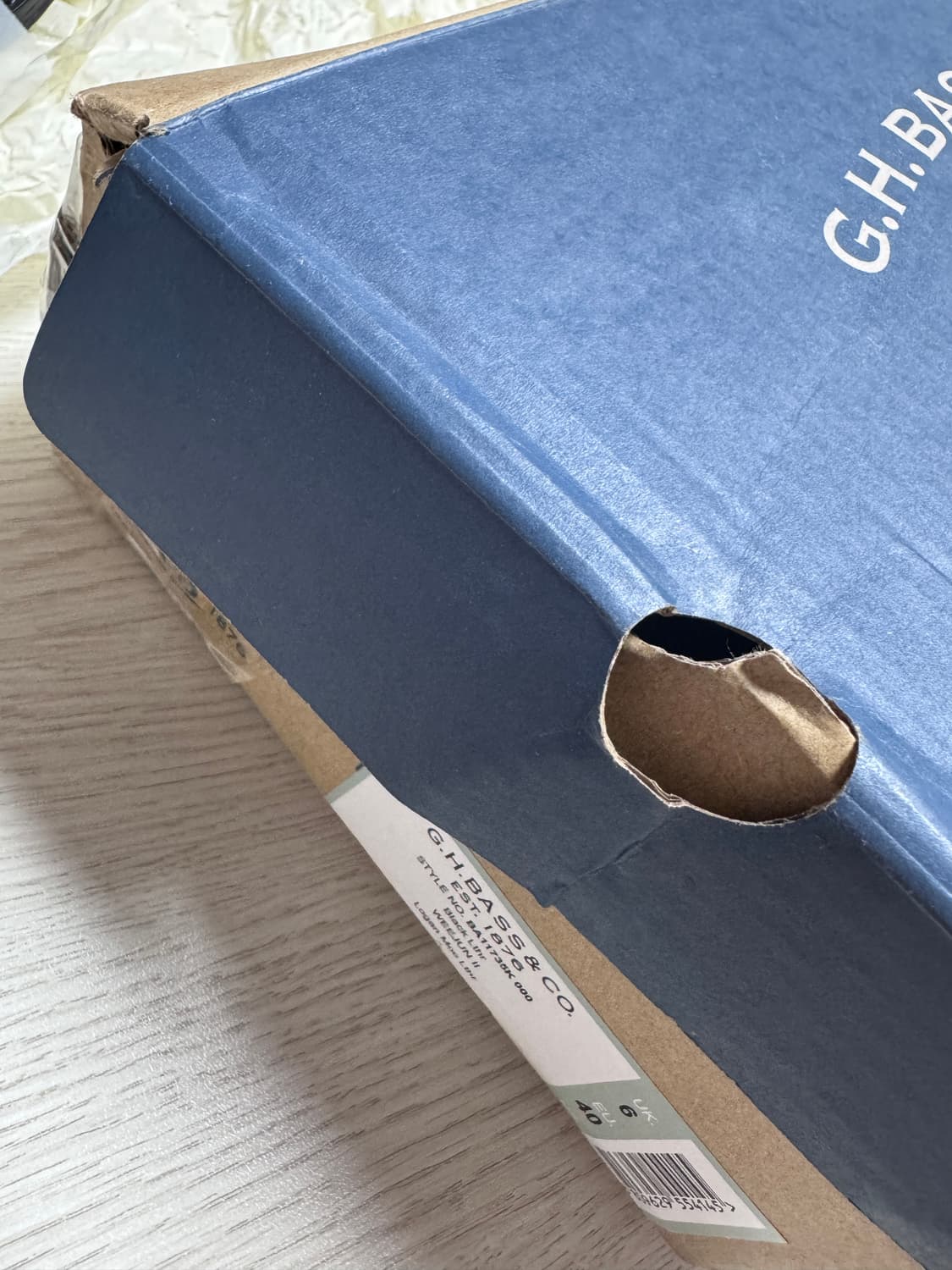 바스위준 G.H.BASS WEEJUNS 로간 페니로퍼 us7 상품이미지8