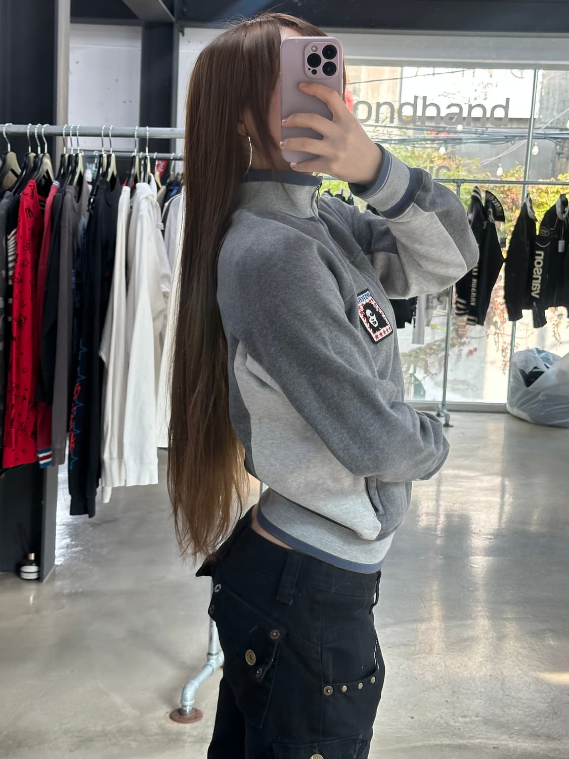 히스테릭글래머 90s 히스걸 트랙 코튼져지 상품이미지5