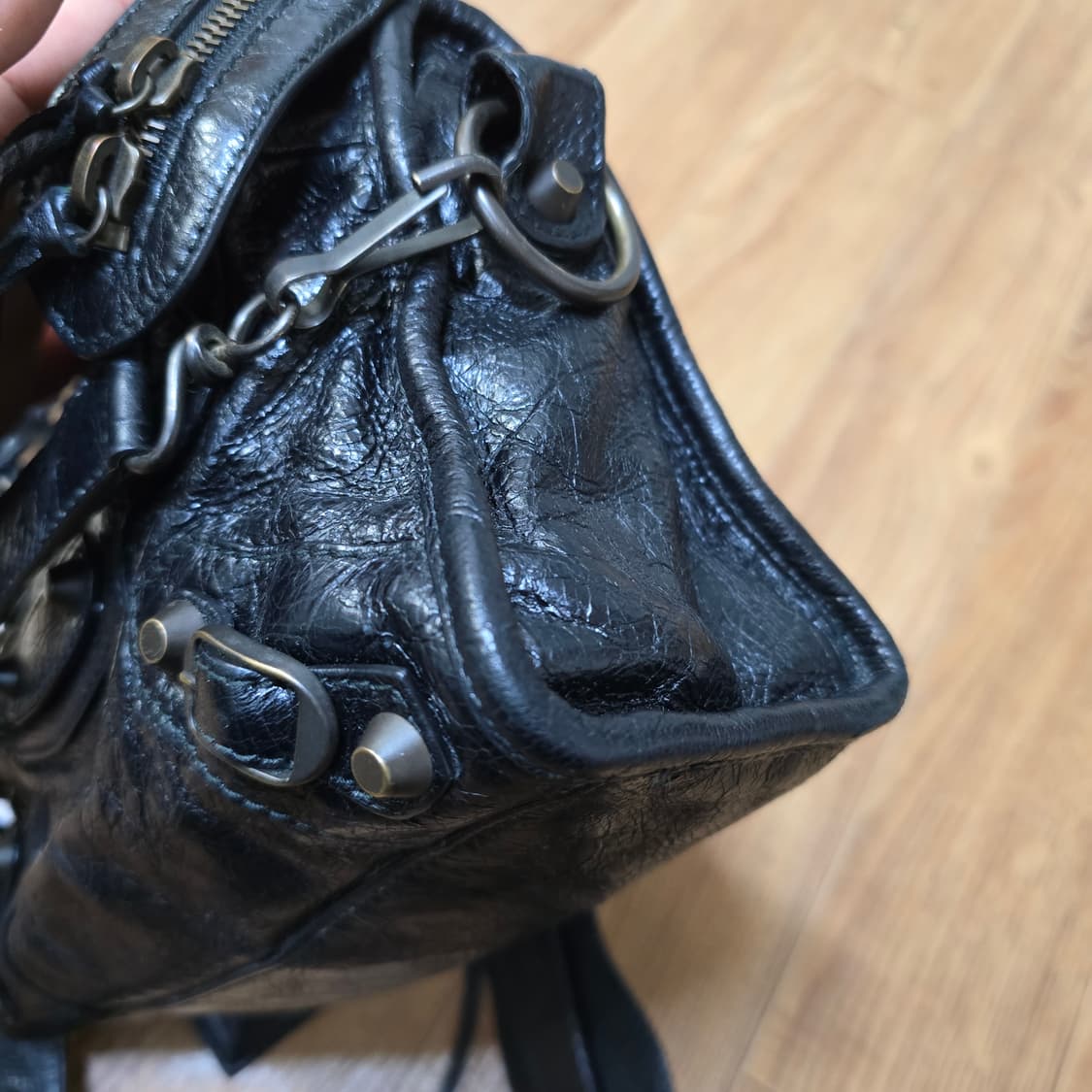 발렌시아가 시티백 모터백 미니 상품이미지4