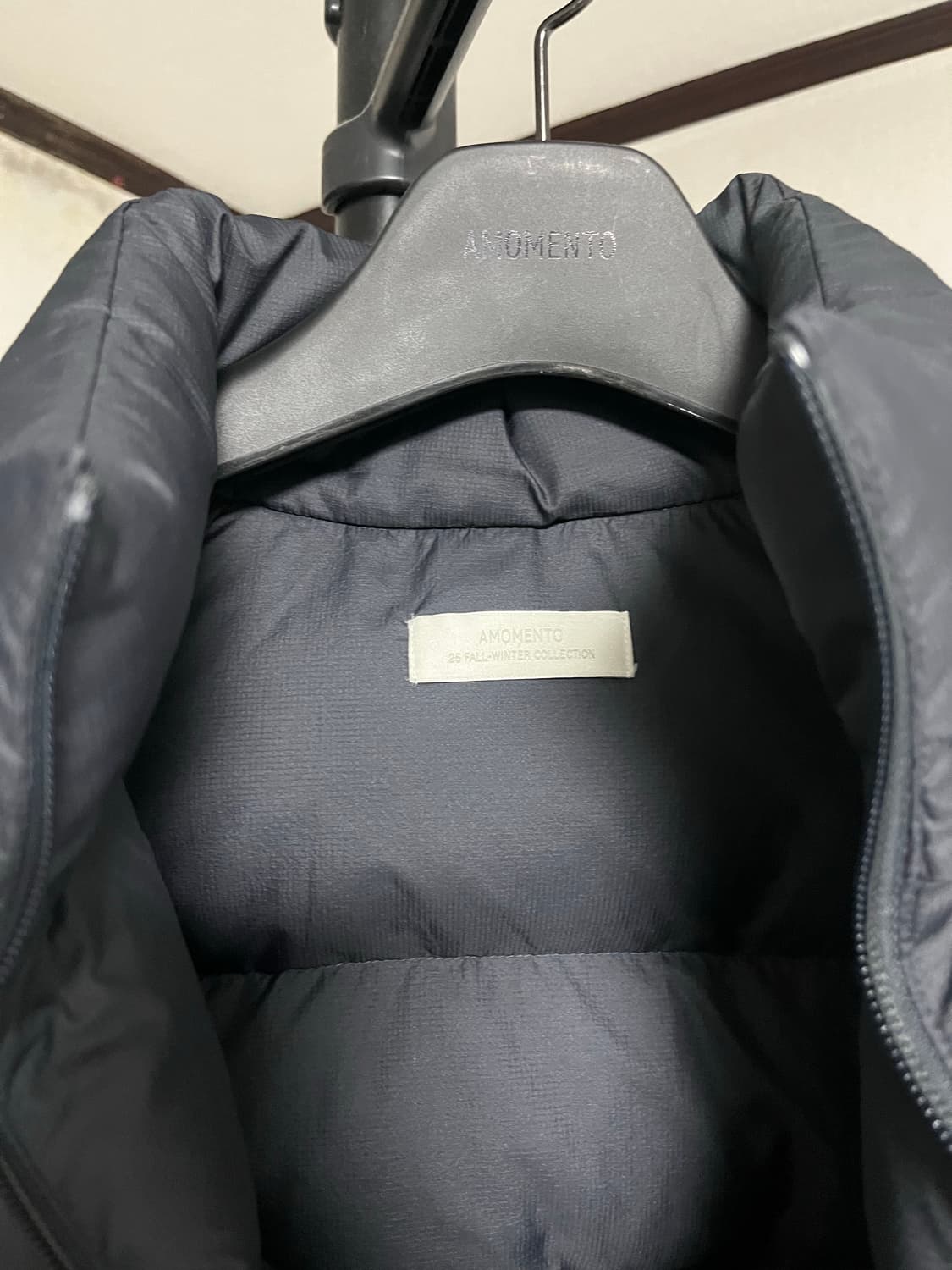 [M] 아모멘토 패딩 Nylon Reversible Goose Down 상품이미지6