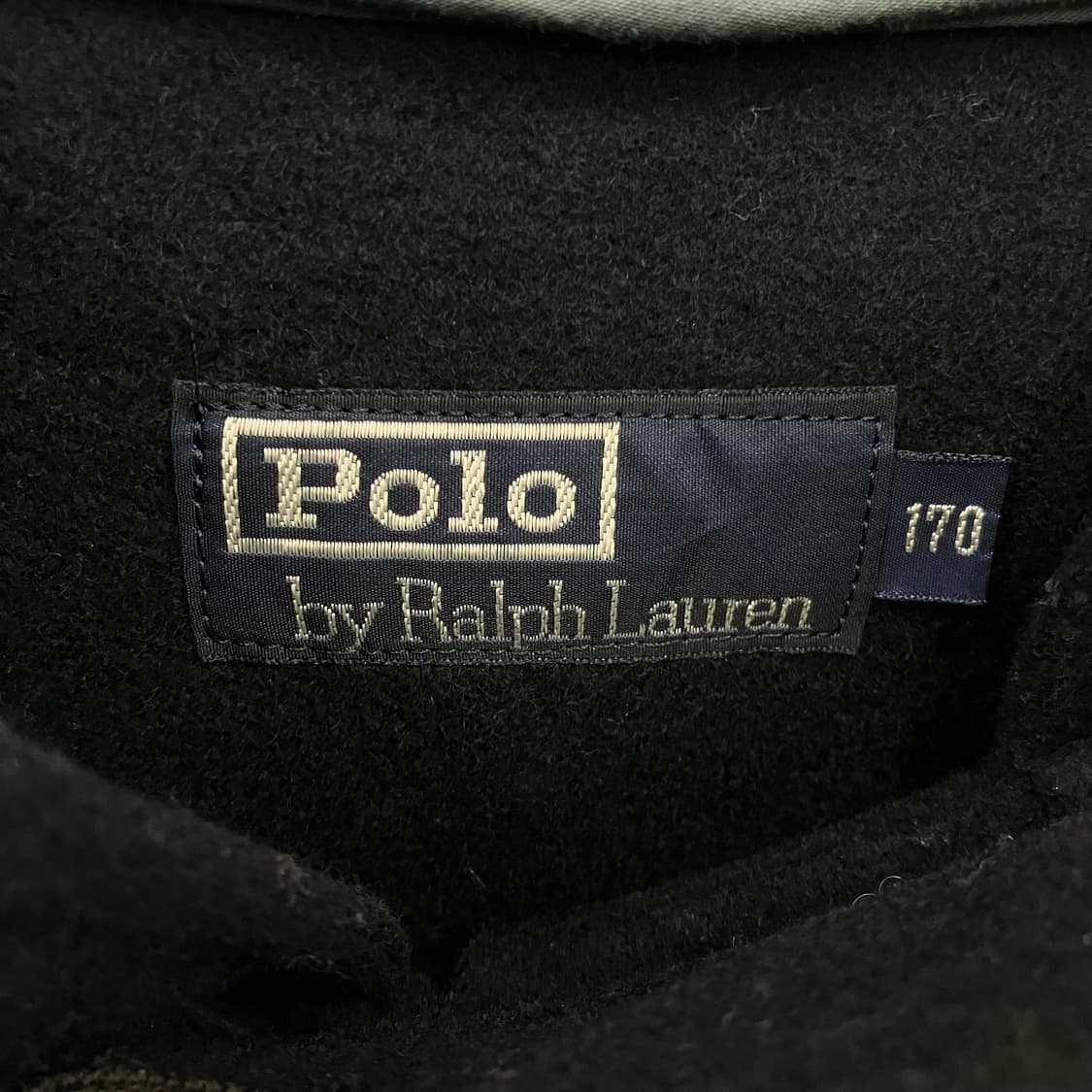 폴로 랄프로렌 네이비 더플 코트 S 상품이미지3