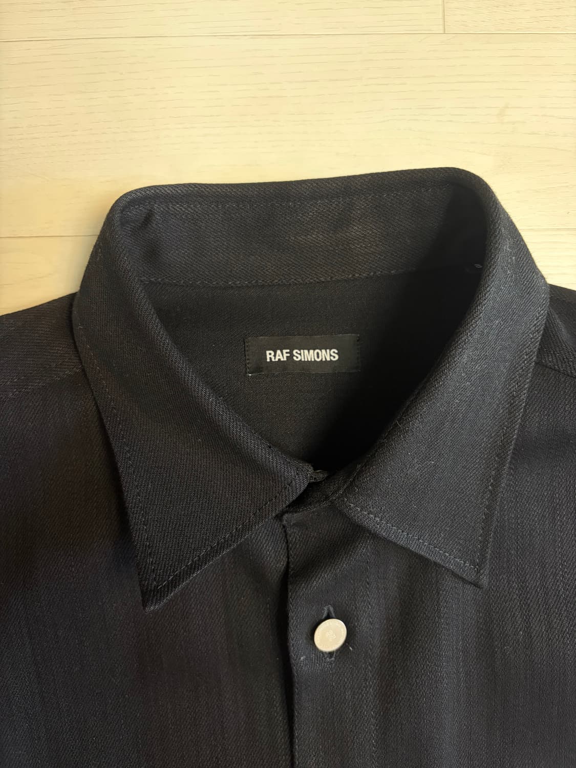 라프시몬스 데님 패치 셔츠 rafsimons 상품이미지3