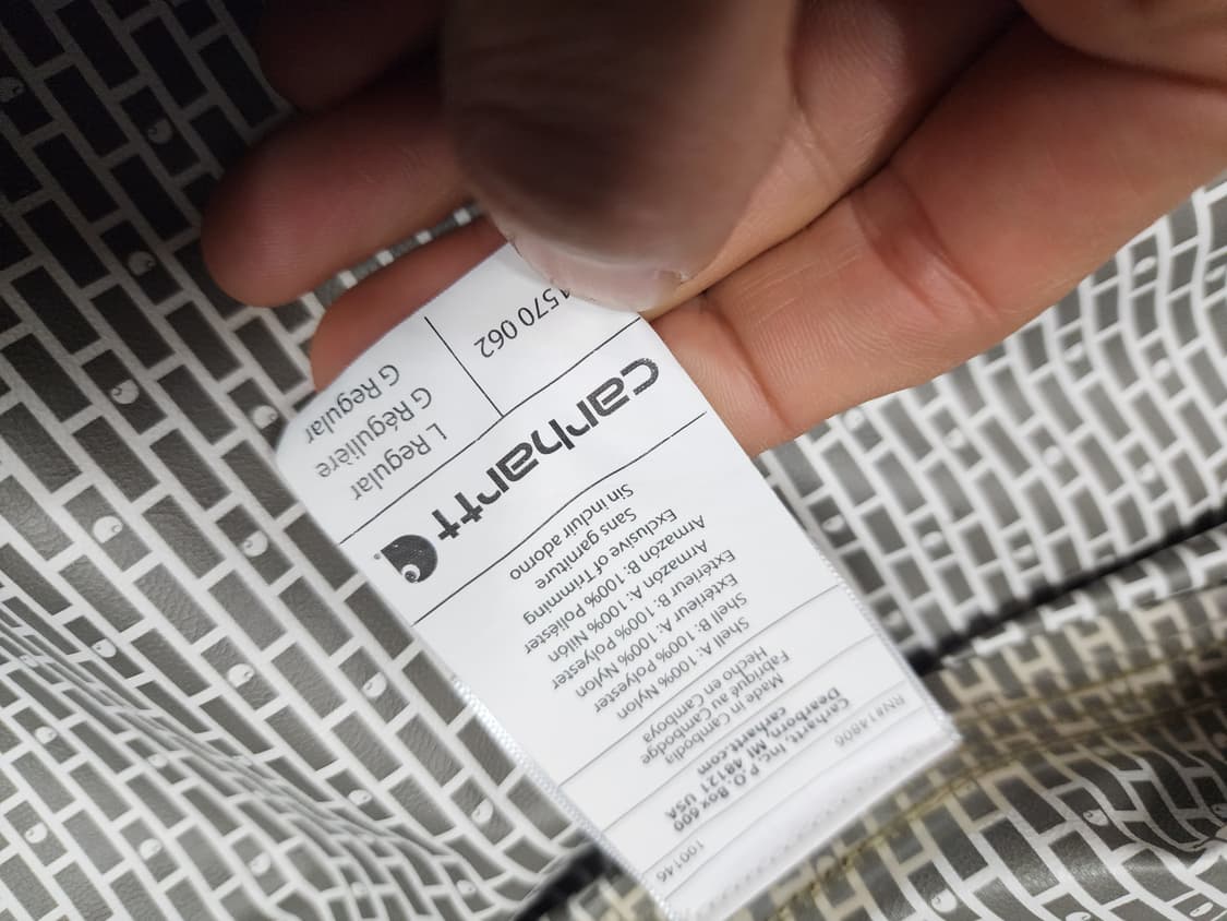 칼하트 스톰 디펜더 바람막이 L사이즈  상품이미지6