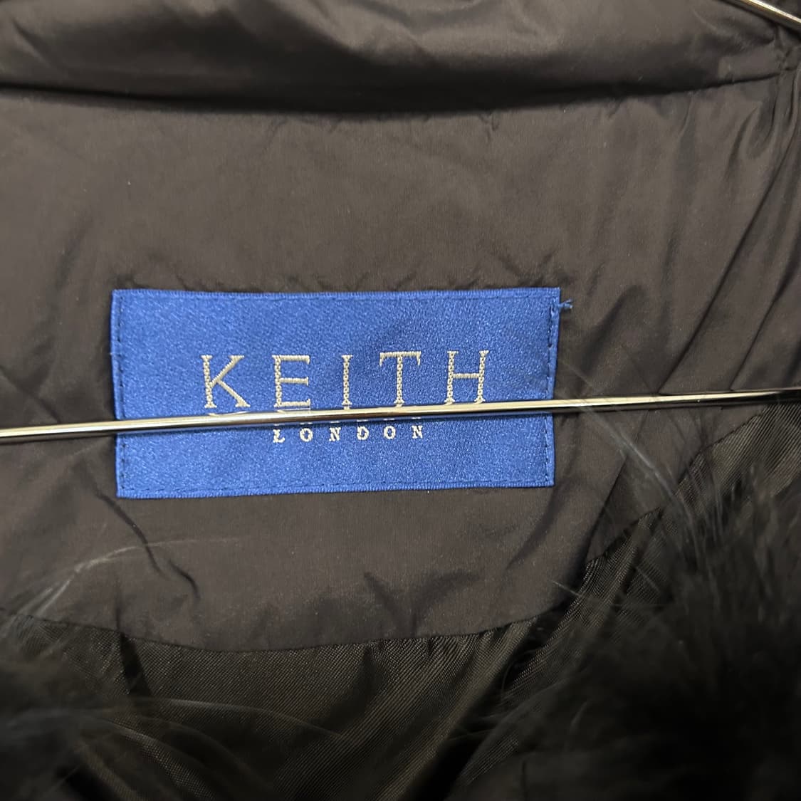 키이스 런던 구스다운 천연 모피 후드 롱패딩 상품이미지3