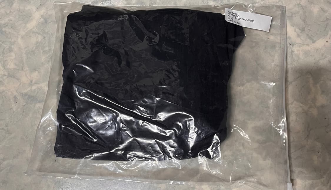 2사이즈)lea boberg DP trousers 차콜 상품이미지5