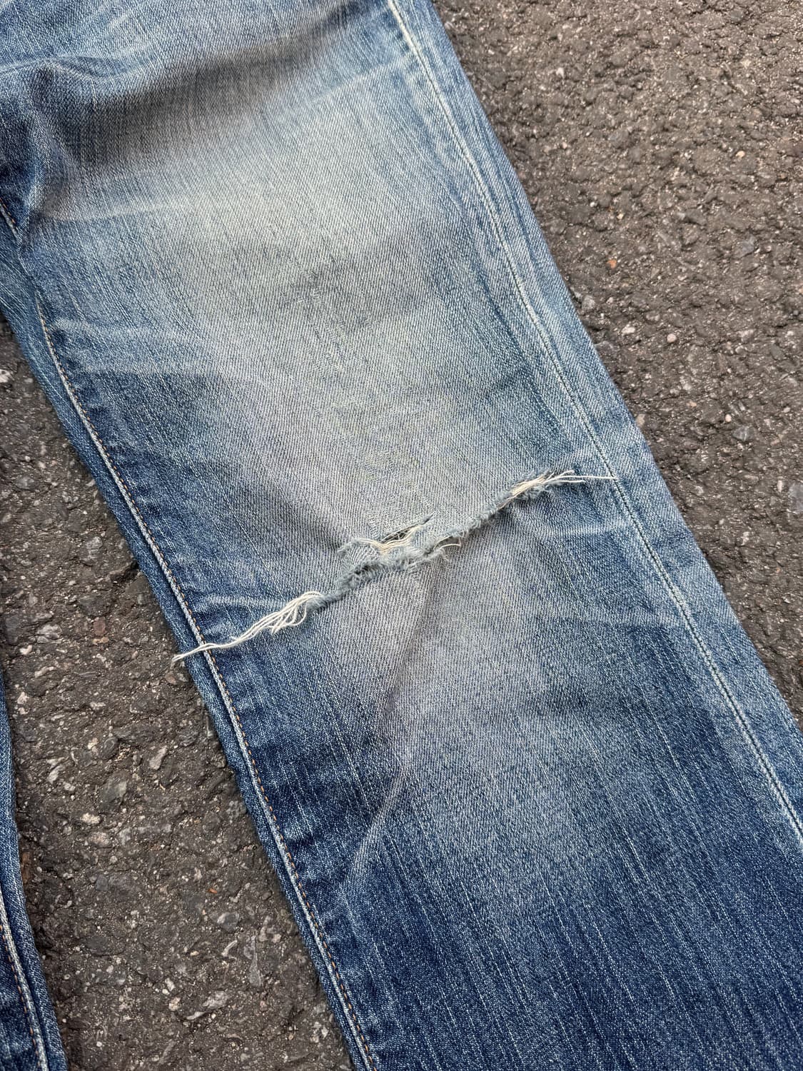 리바이스 517 더티 페이딩 부츠컷 데님팬츠  상품이미지8