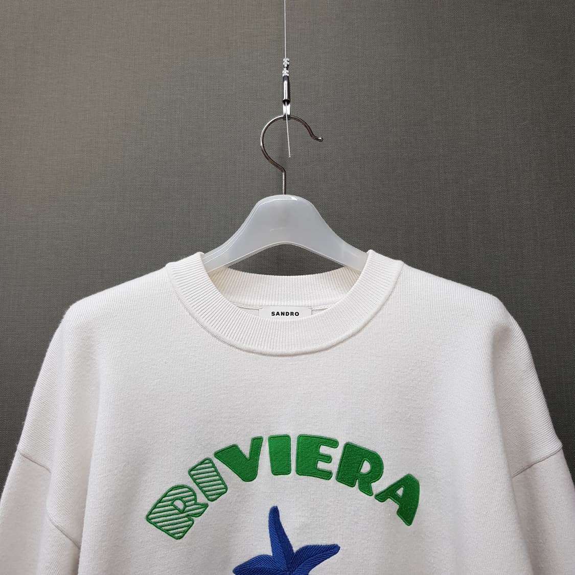 산드로 SANDRO비에라 자수 루즈핏 니트 2사이즈 상품이미지3