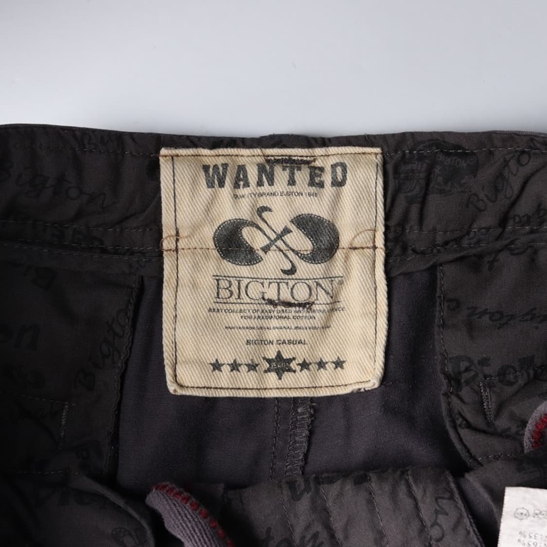 BIGTON 빈티지 워크웨어 카고 반바지 34 상품이미지5