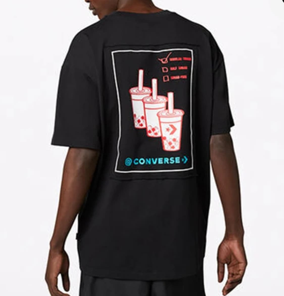 컨버스 애플리케 단슬리브 티셔츠(105)오버핏

 상품이미지1