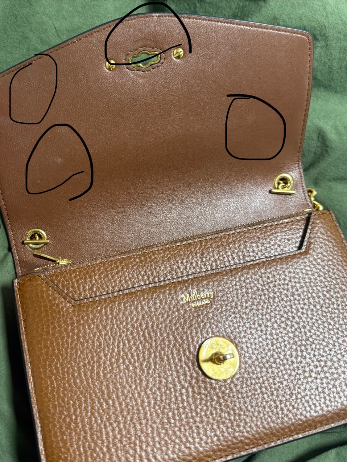 멀버리 달리 데이지 스몰 크로스 백 상품이미지9