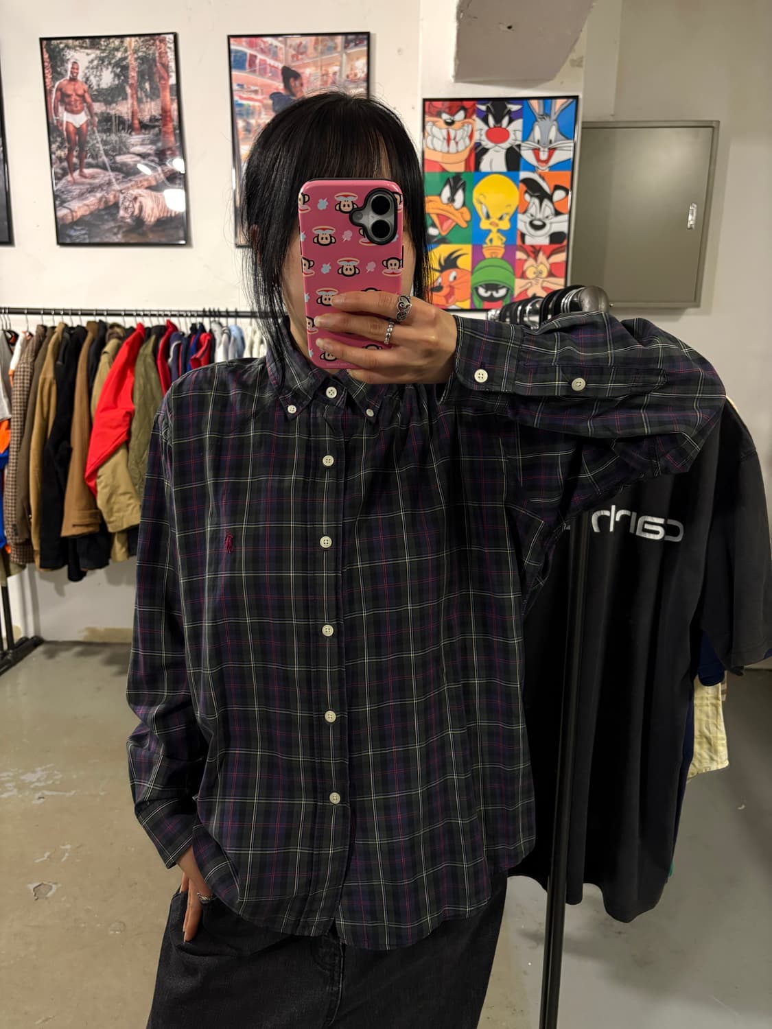 폴로 체크셔츠 상품이미지1