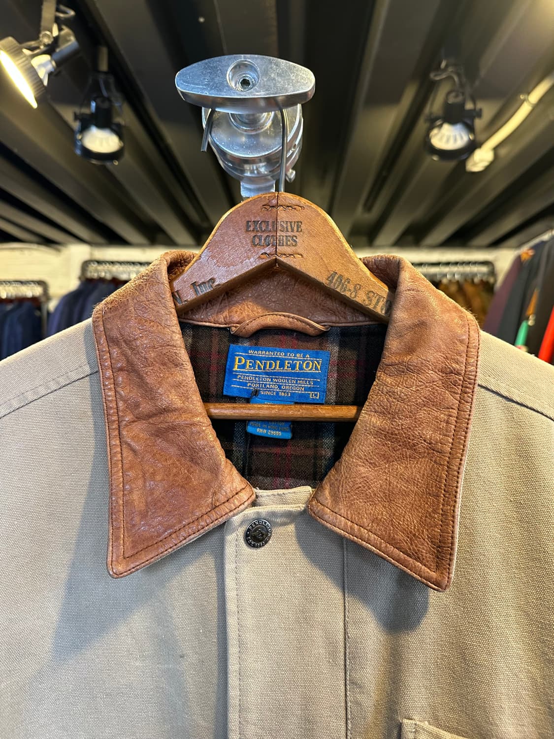 펜들턴 헤비 코튼 울라이닝 초어 워크자켓 상품이미지3