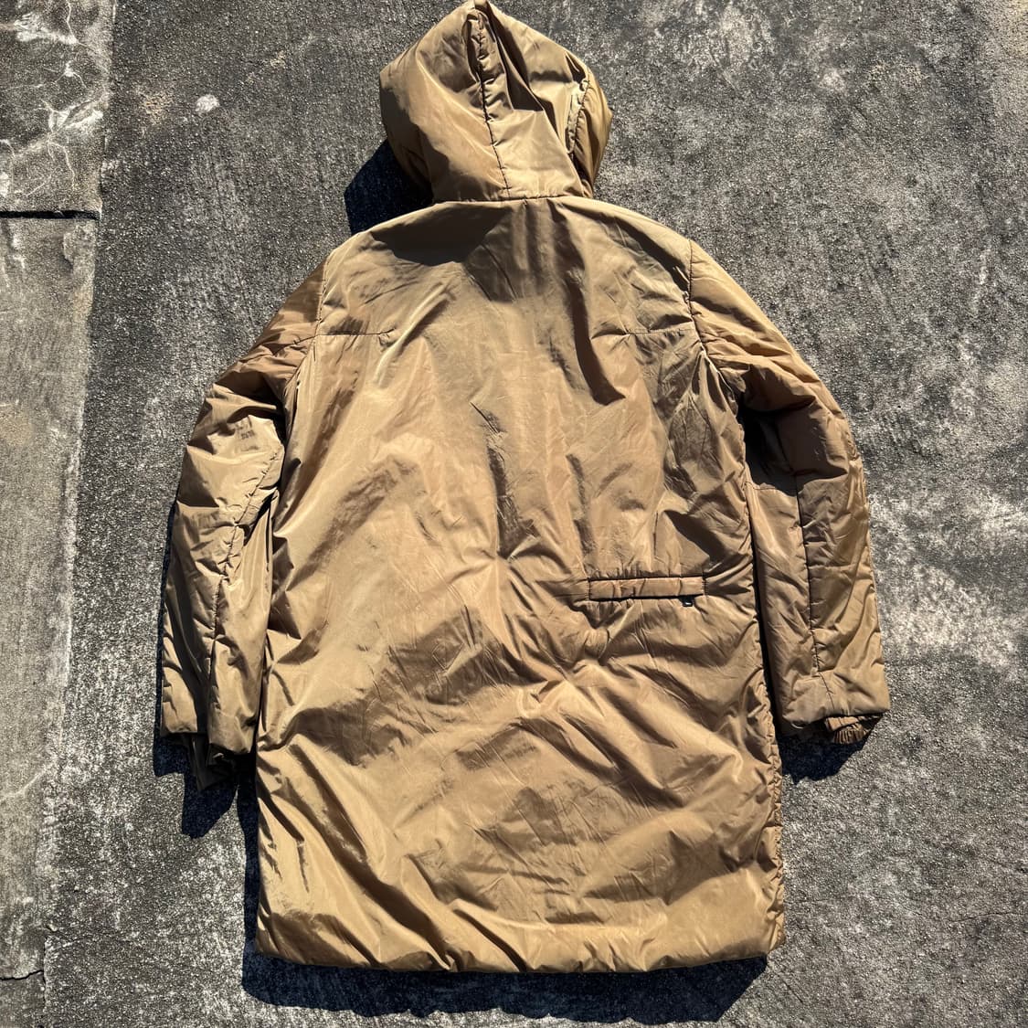 [M~L] Prada Sport 프라다스포츠 후드 롱 패딩 코트 상품이미지4