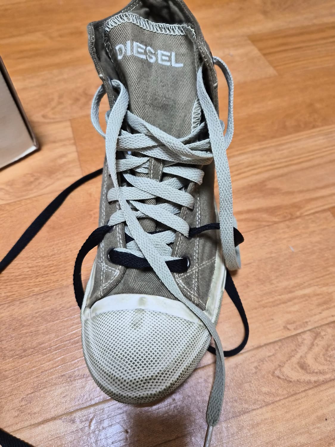 DIESEL 미드탑 빈티지 컨버스 새제품 상품이미지5