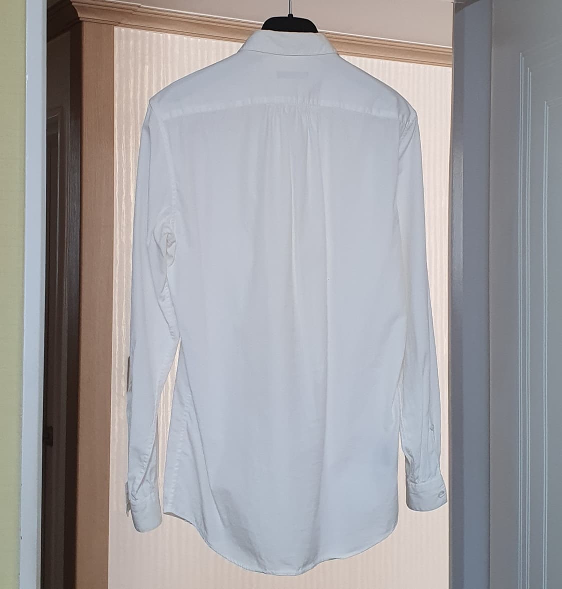 버버리 프로섬 화이트 포플린 턱시도 셔츠 38 상품이미지2