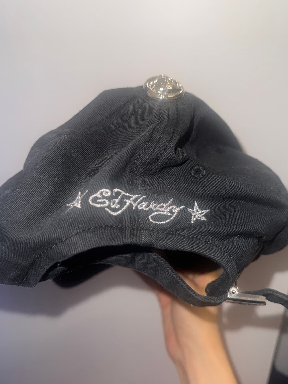 에드하디 볼캡 모자 은장 자수 상품이미지4