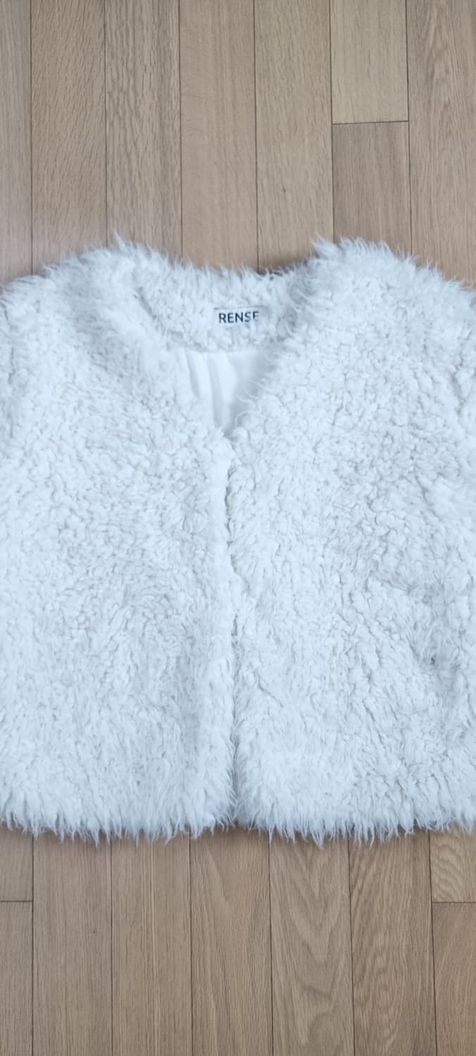 렌세 페이크 쉐어링 퍼 가디건 Free _ 여성 상품이미지3