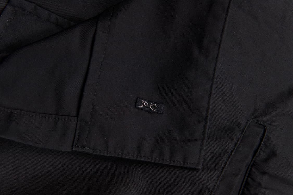 PORTER CLASSIC 개버딘 와이드 자켓 블랙  상품이미지5