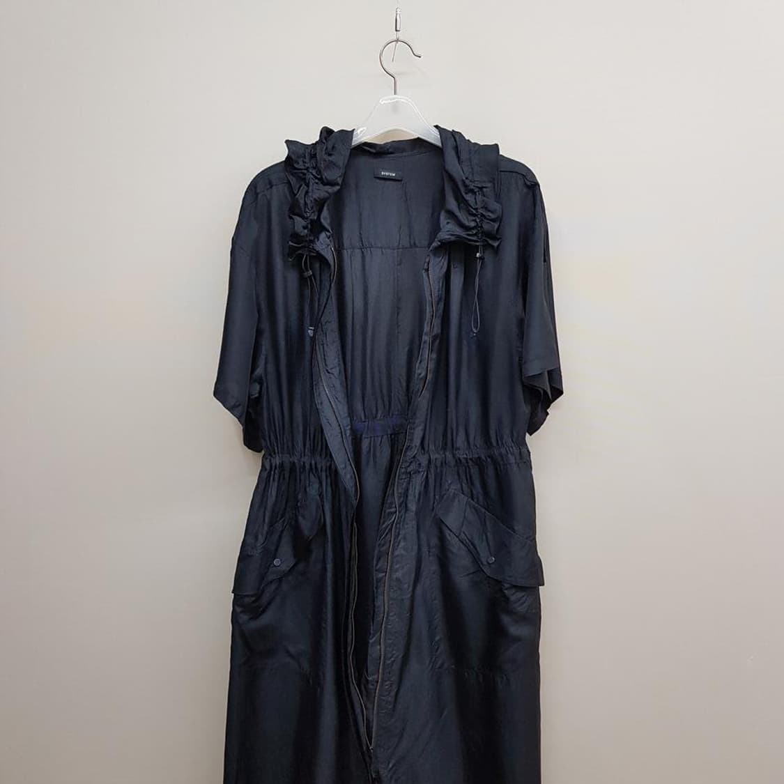 한섬 시스템 2021 후드 스트링 원피스 82-94-160사이즈 상품이미지7