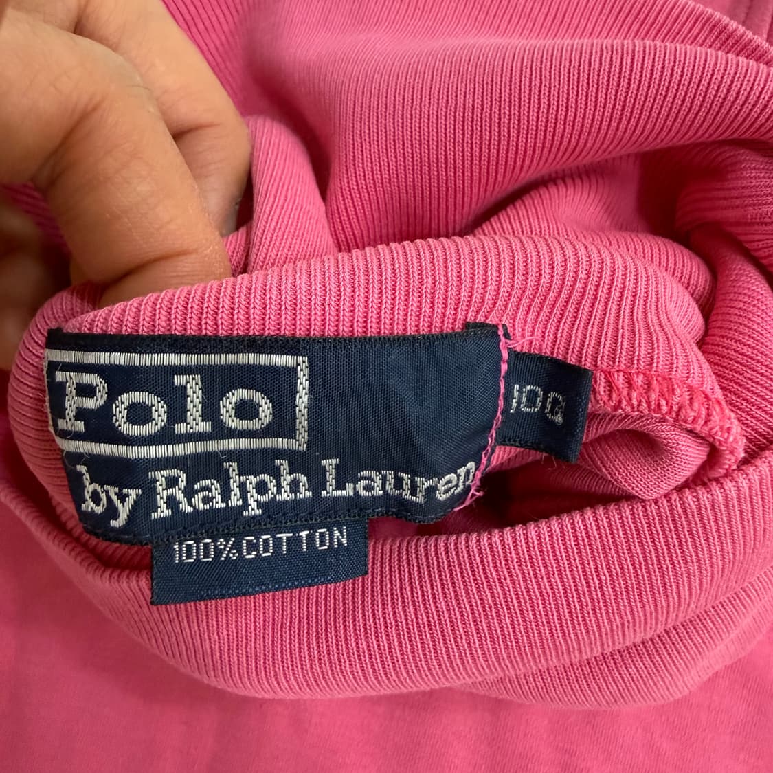 100 폴로랄프로렌 터틀넥 긴팔 티셔츠 0324T 상품이미지4