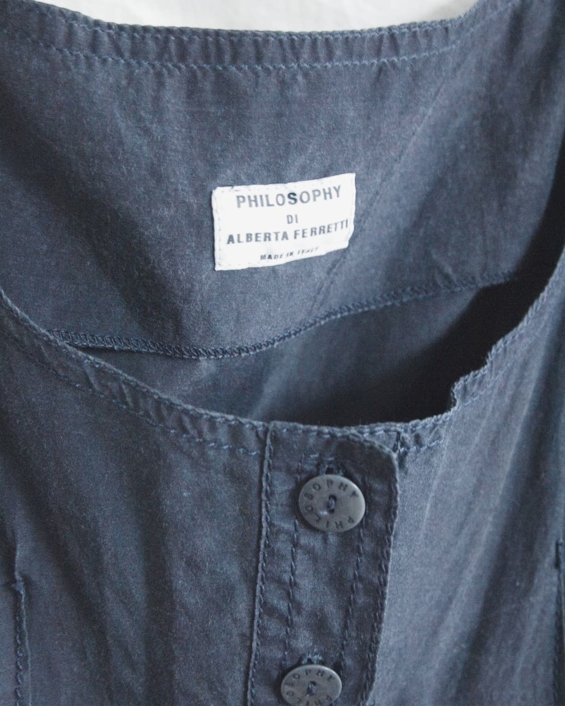 알베르타 페레티 아티저널 린넨 블렌드 원피스 상품이미지5