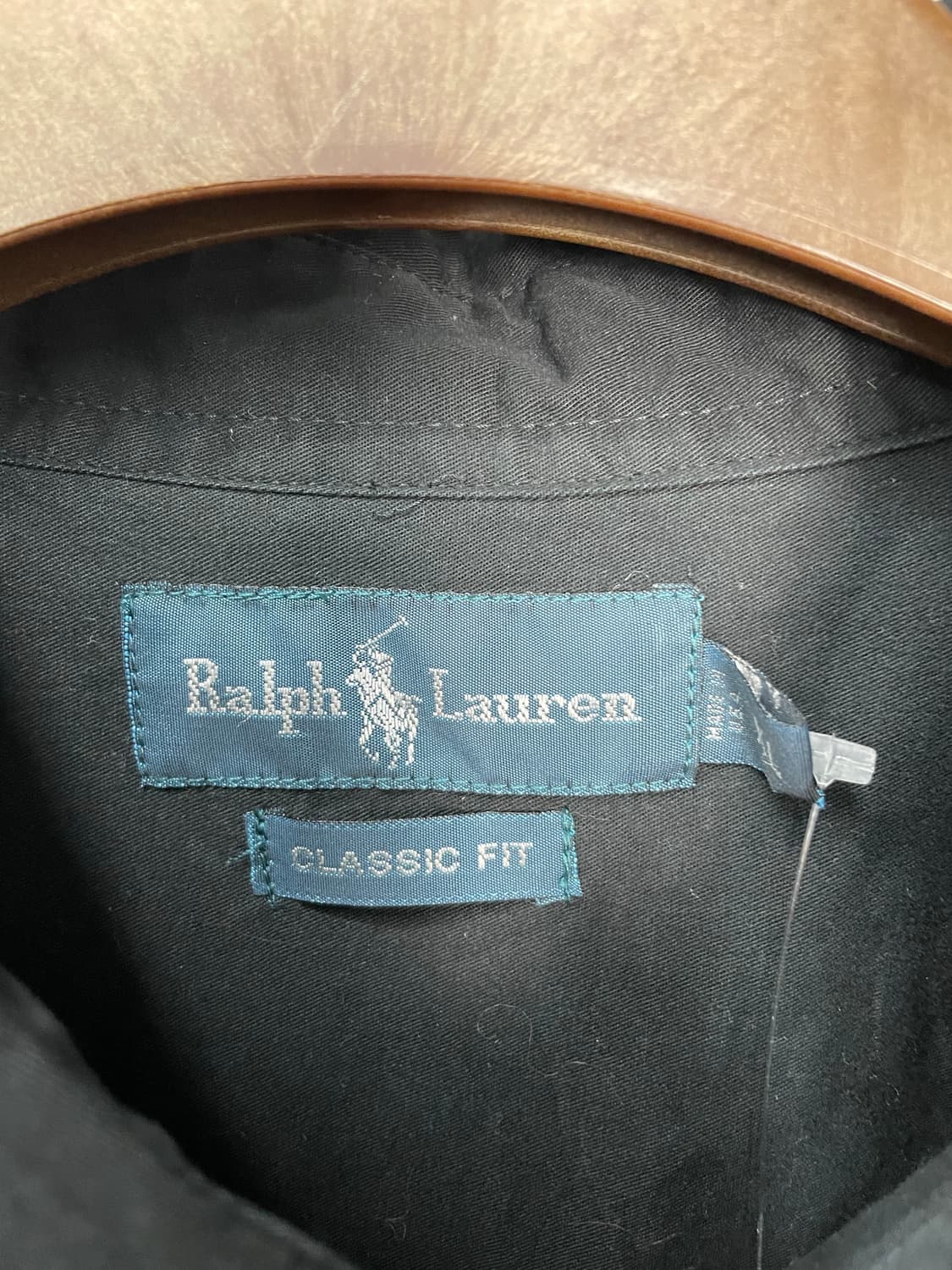 폴로 랄프로렌 화이트 포니 블랙 셔츠 H1682 상품이미지5