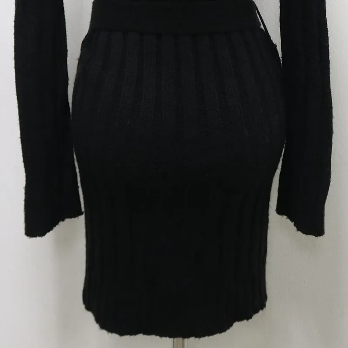 코르자 니트 벨트 롱 후드 가디건 61704 상품이미지7