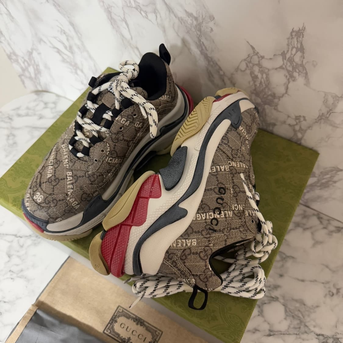 [36] 구찌 발렌시아가 트리플 S  상품이미지3