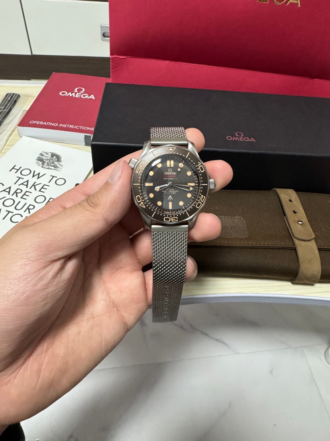 오메가 씨마스터 300 NTTD 007에디션 풀구성 상품이미지3