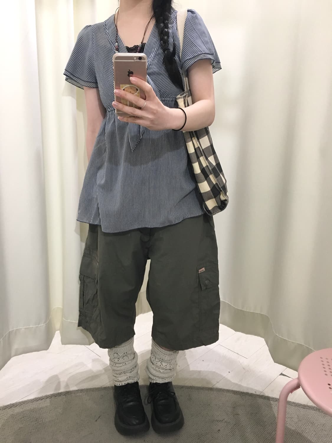 Point zero cargo half pants 상품이미지3