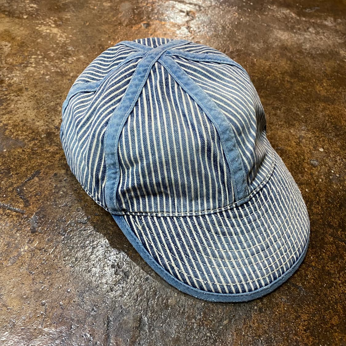 포터클래식 스트라이프 데님 캡 상품이미지2