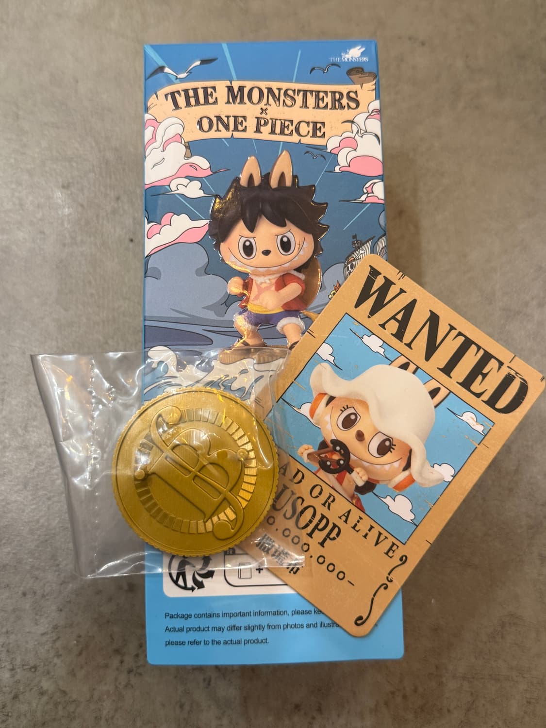 라부부 원피스 콜라보 피규어 (우솝 확정) 상품이미지1