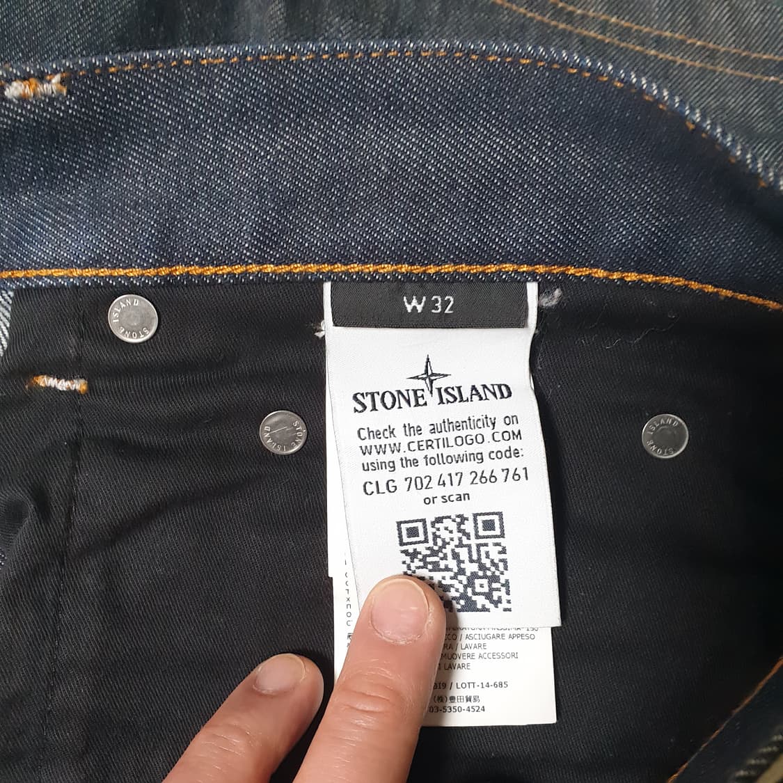 스톤아일랜드 데님 반바지 상품이미지7