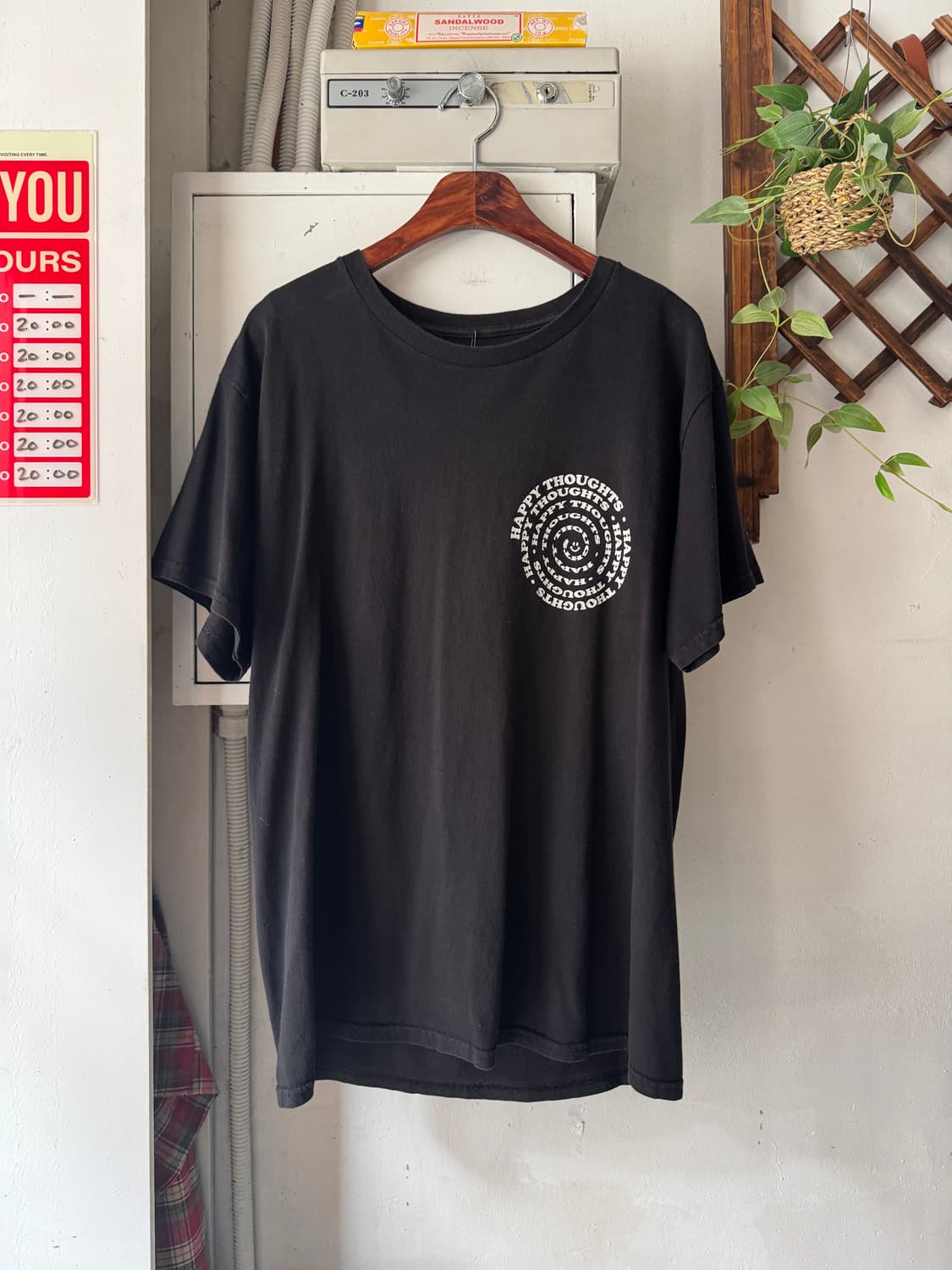 [L]Goodiebrand 블랙 스컬 프린팅 티셔츠 상품이미지2