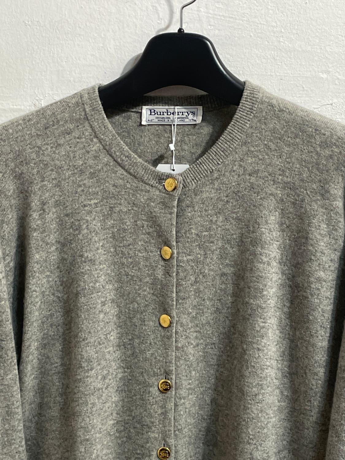 버버리 램스울 니트 가디건 상품이미지3